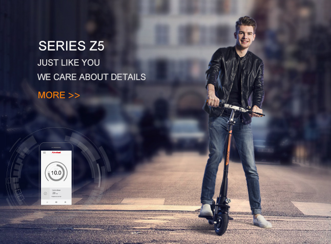 Airwheel Z5 standing up electric scooter