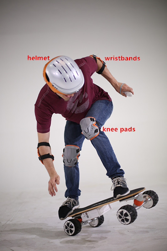Airwheel Presents M3 Smart Electric Air Board With Some Accessories To Add Fun To The Skateboarding