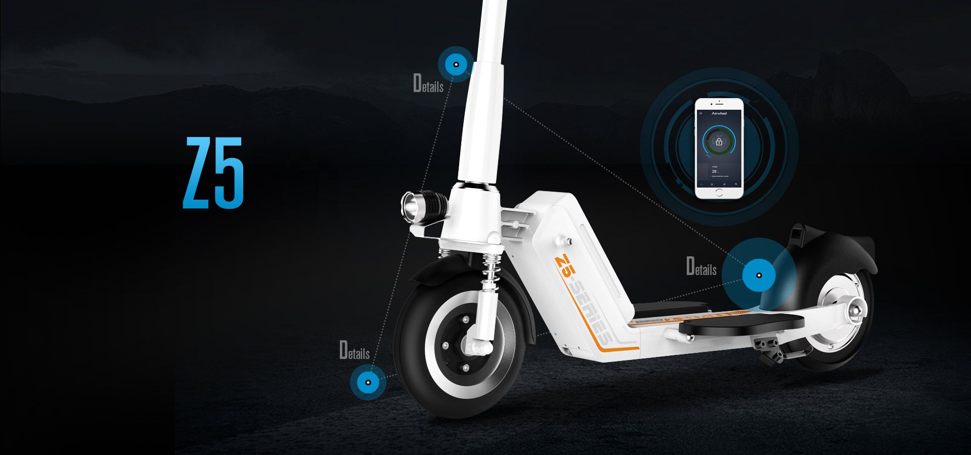 airwheel electric scooter