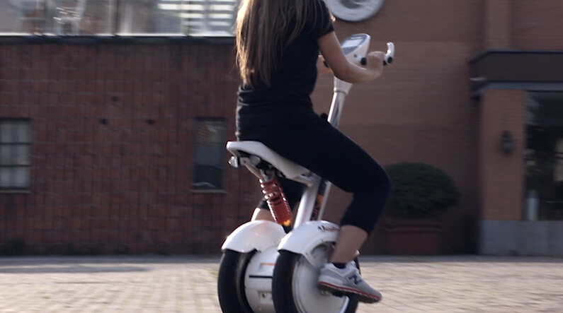 self-balancing scooter with seat