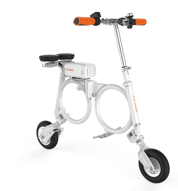 Airwheel E3 electric bicycle in backpack