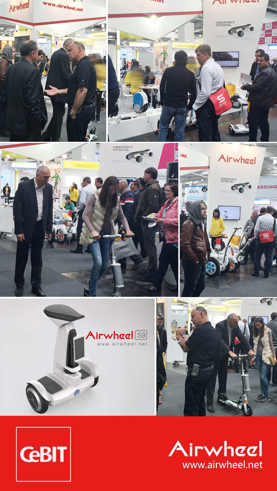 Airwheel S9 wheeled mobile robot