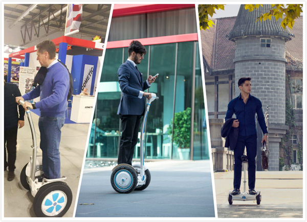 Airwheel S8 two wheel electric walkcar