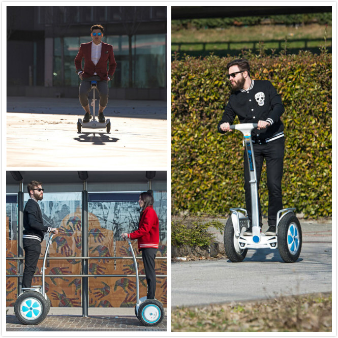 airwheel-sseries5 To Realize a Green Dream with Airwheel Green Eco-Friendly Intelligent Electric Scooter