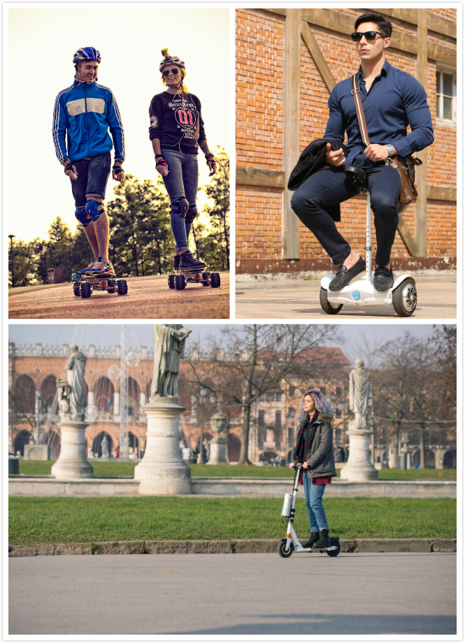 Airwheel self-balancing electric scooters