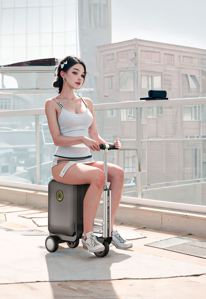 Airwheel Se3S rideabled luggage